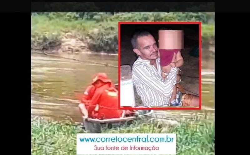 Corpo de cadeirante é retirado do Rio Paraíso; homem tinha um corte na cabeça 