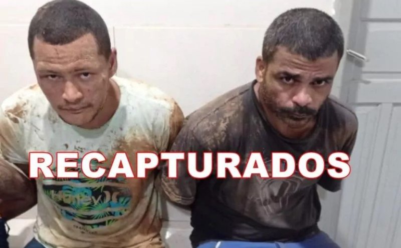 Mais 2 foragidos da Casa de Detenção de Pimenta Bueno são recapturados