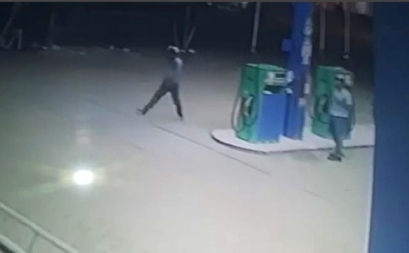 Ladrão assalta posto de combustíveis em Teixeirópolis (RO); veja vídeo